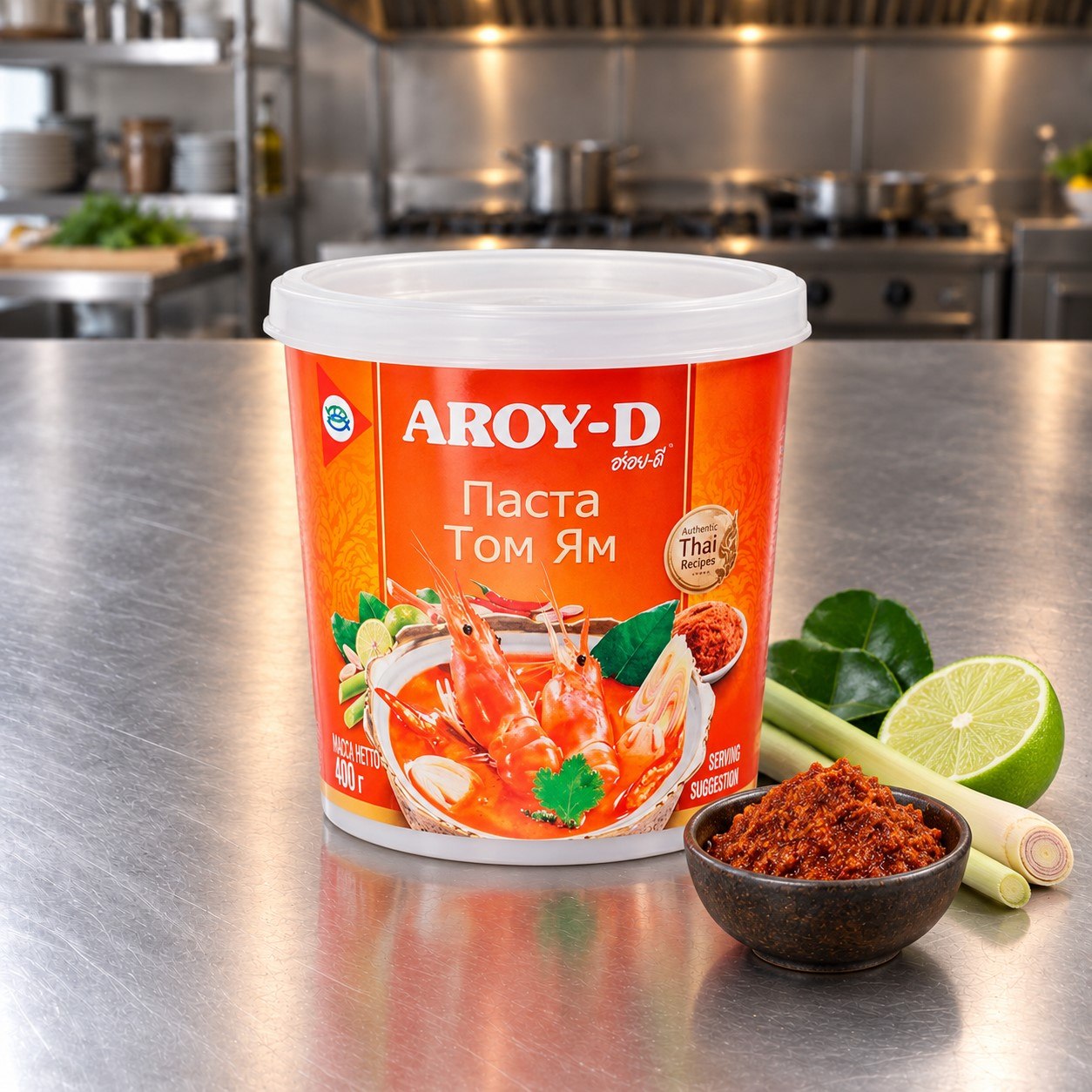 Паста Том Ям AROY-D пл/б