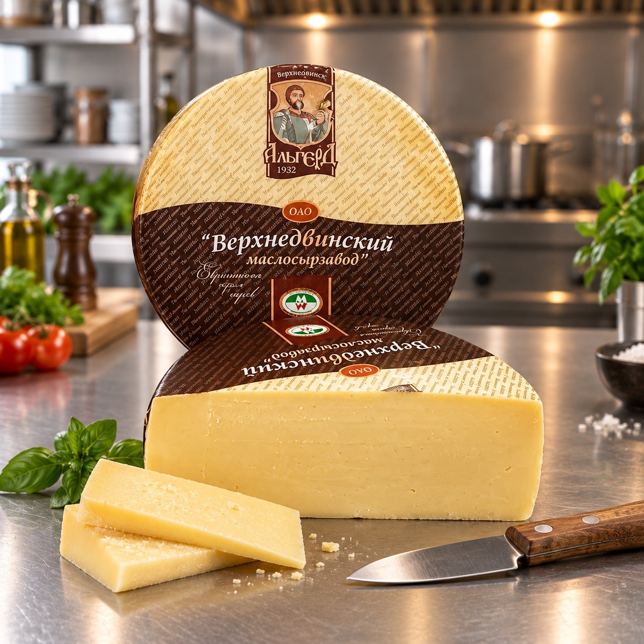 Сыр Пармезан Верхнедвинский 45%,