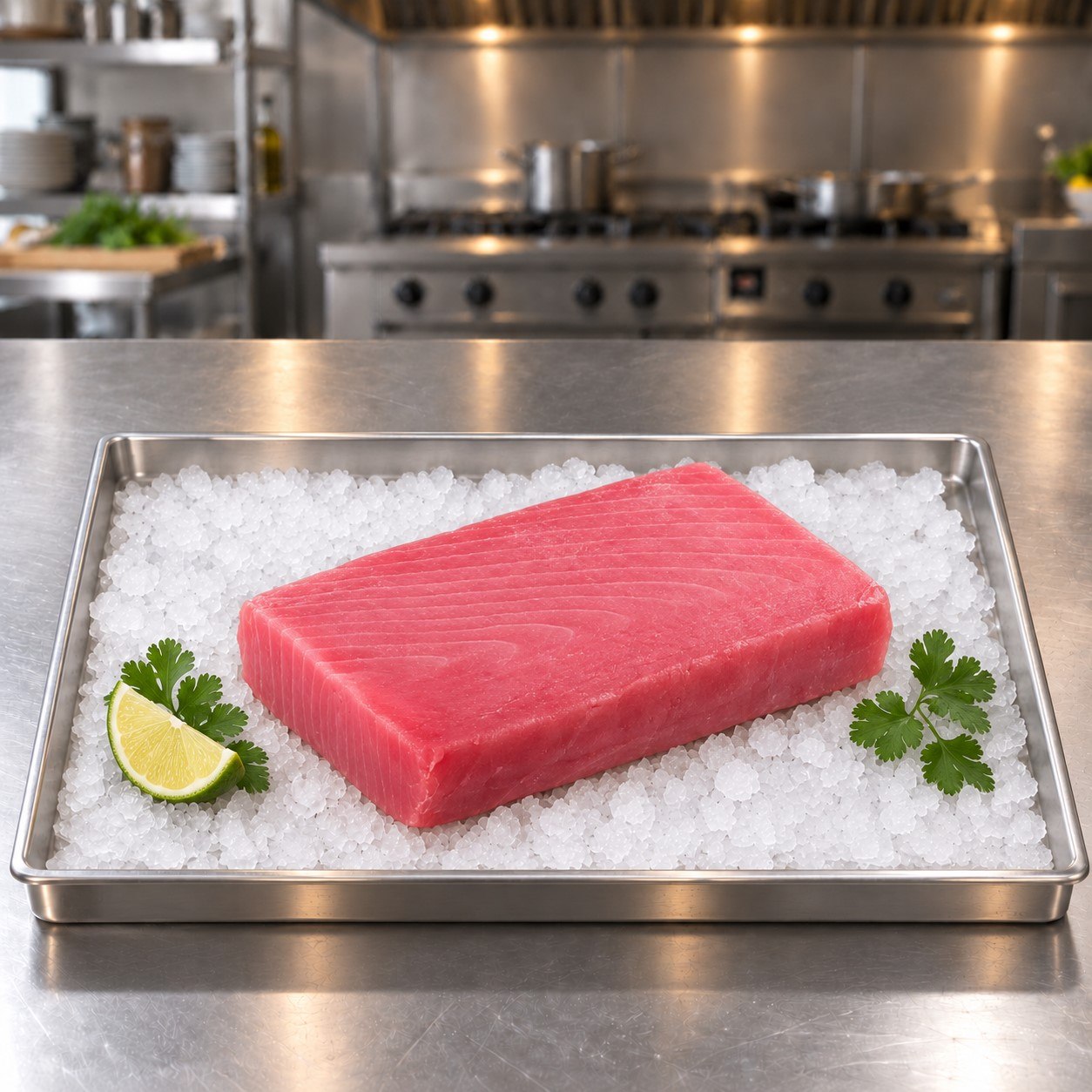 Тунец филе Yellowfin с/м (500-800) Saku