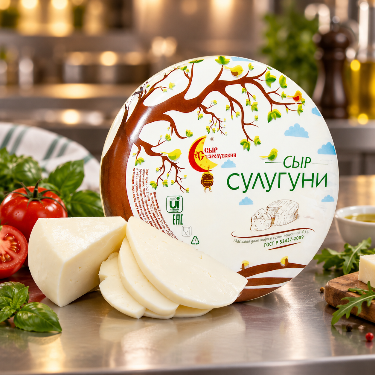 Сыр Сулугуни 45%