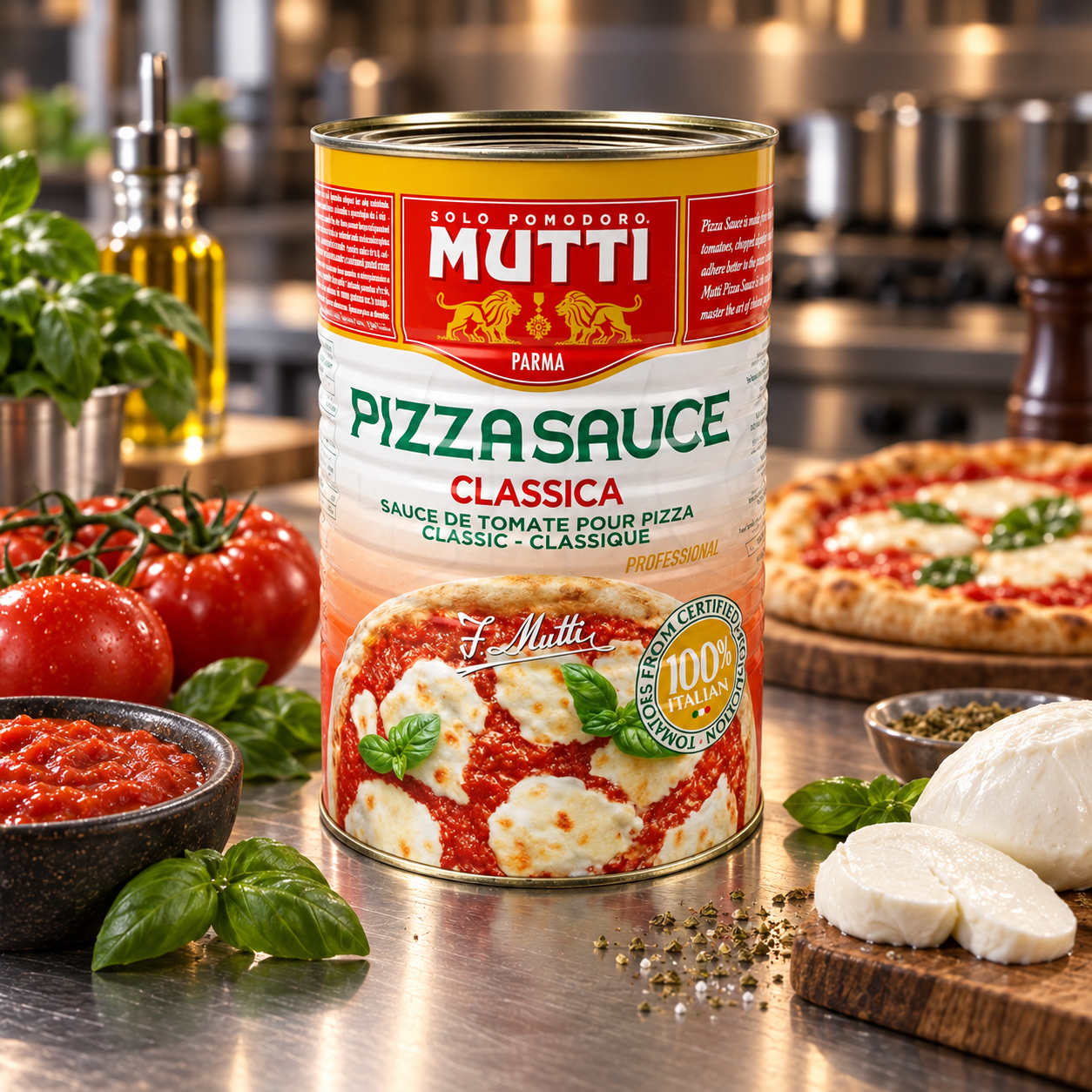 Томатный соус для пиццы класс. "Мутти" ж/б