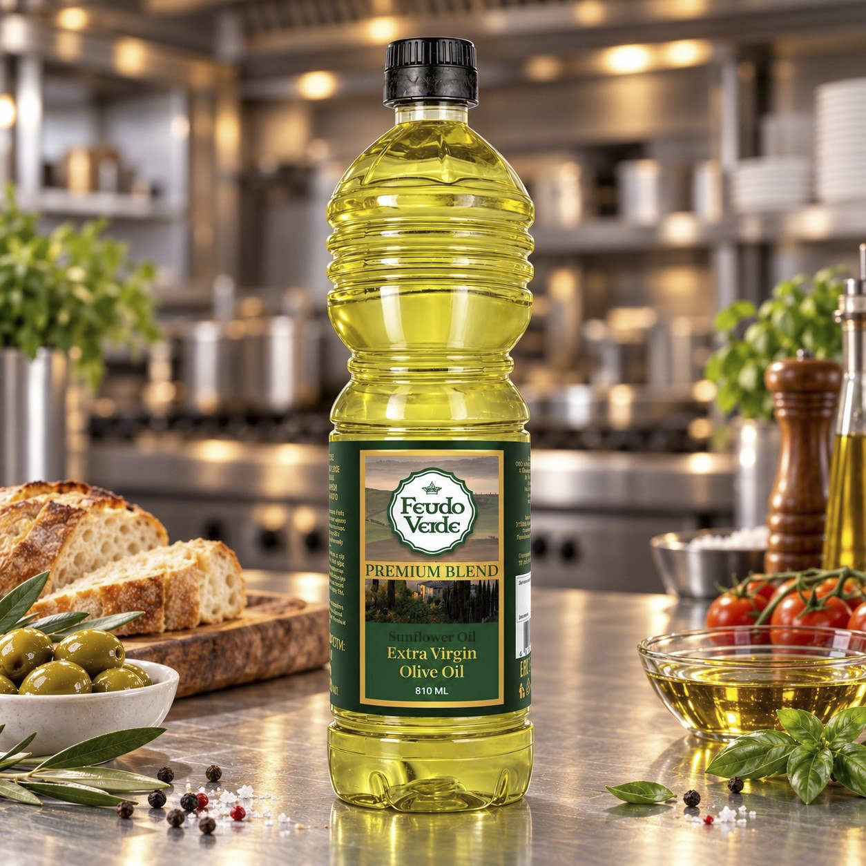 Масло оливковое раф. Verde